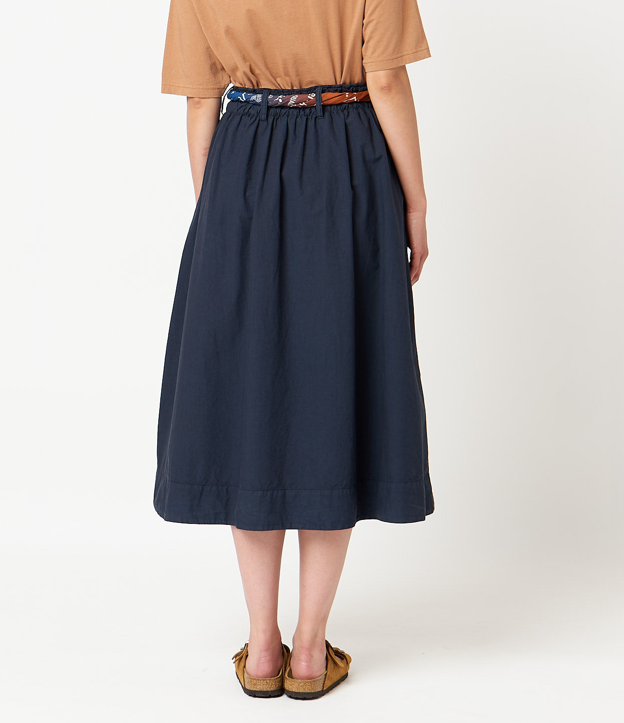 Relaxed Cotton Poplin Skirt – Merz b. Schwanen