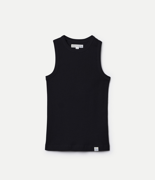Iconic Ribbed Cotton Women's Tank Top – Merz b. Schwanen