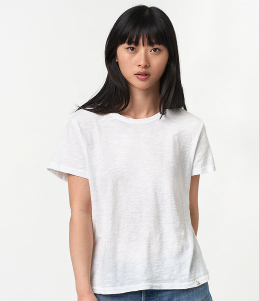 Tシャツ・カットソー DNL SS23 KOREAN NECK SHIRT (QE8N3U UA1 WHITE) l_20251-s5lo36z8-q6k_u.jpg