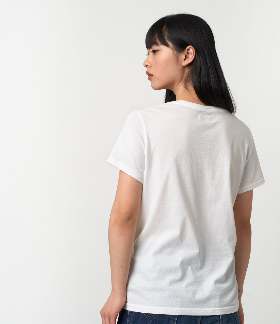 Tシャツ・カットソー MD75 SS25 SHORT SLEEVES LINEN T-SHIRT (MD10277 WHITE) OVERSIZED BATWING-SLEEVE T-SHIRT - WHITE | COS