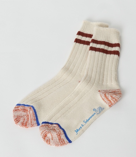 GOOD BASICS | MW75 socks, merino wool extra-fine, certified mulesing-free  0215 nature/chestnut
