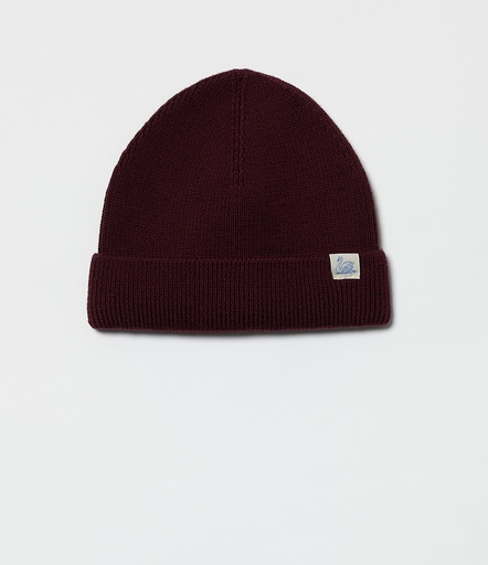 GOOD BASICS | MWBN01 men’s classic beanie, ribbed structure, merino wool  19 coffee