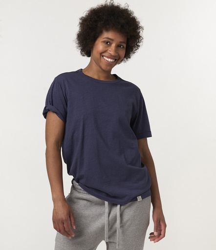 GOOD BASICS | WSCT20 women’s PIMA cotton T-shirt, 4,6oz, relaxed fit  65 denim blue