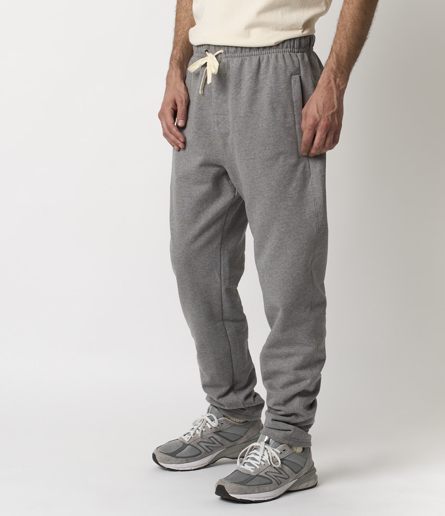 loopwheeled sweatpants heavy, 14,8oz, open leg | Merz b. Schwanen