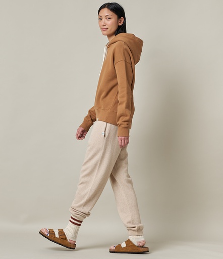 GOOD BASICS | WHD10 women's hoodie, organic cotton, 370g, relaxed fit  04 oat